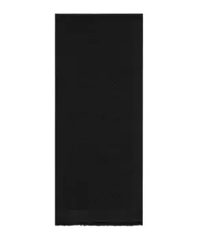 Легкий шарф из жаккардовой шерсти Emporio Armani, серый