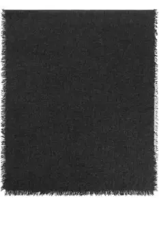 Легкий шерстяной шарф Arket, серый