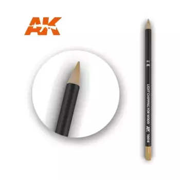 Легкий скол для карандаша для защиты от атмосферных воздействий древесины, Weathering Pencils (AK-Interactive)
