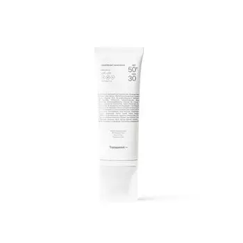 Легкий солнцезащитный крем spf50+ Transparent Lab Sunscreen, 100 мл