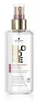 Легкий спрей-кондиционер Schwarzkopf Professional Blondme All Blondes Light