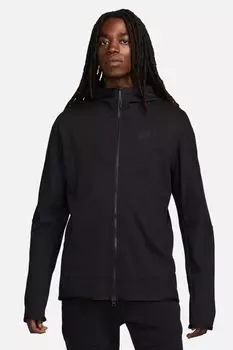 Легкий технический флис с капюшоном Nike, черный