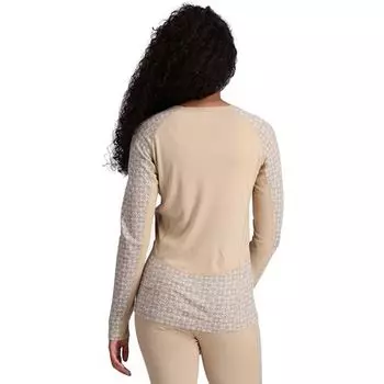 Легкий топ с длинными рукавами Rose женский Kari Traa, цвет Oat