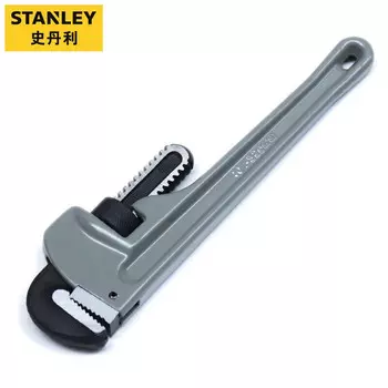 Легкий трубный ключ STANLEY из алюминиевого сплава, водопроводный ключ, 10 дюймов 84-451-23