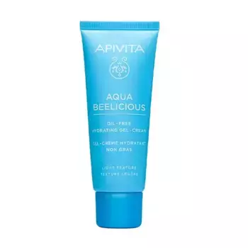 Легкий увлажняющий крем для лица Aqua Beelicious Crema-Gel Apivita, 40 ml
