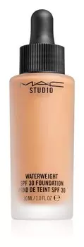 Легкий увлажняющий тональный крем SPF 30 MAC Cosmetics Studio Waterweight SPF 30 Foundation, оттенок NC 44 30 мл