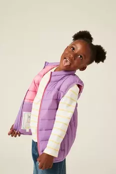 Легкий жилет Crew Clothing Company, фиолетовый