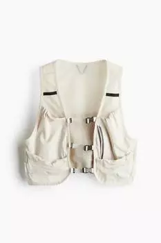Легкий жилет для бега H&M, бежевый