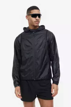 Легкий жилет для бега H&M, черный