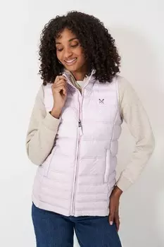 Легкий жилет с капюшоном для экипажа Crew Clothing Company, розовый