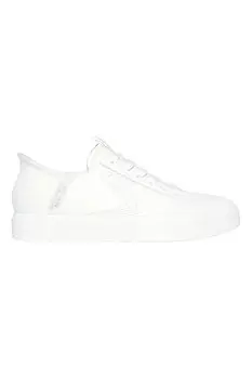 Легко надеваемые спортивные туфли Eden LX из кожи и экокожи Skechers, белый