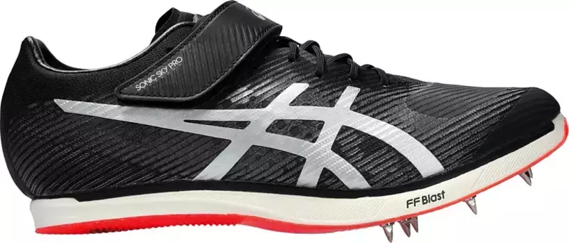 Легкоатлетические кроссовки ASICS Long Jump Pro, цвет Black/Silver