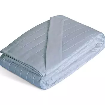 Легкое хлопково-сатиновое одеяло - Изумрудный Lisola, лавина, односпальный