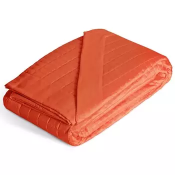 Легкое хлопково-сатиновое одеяло - Изумрудный Lisola, омары, односпальный