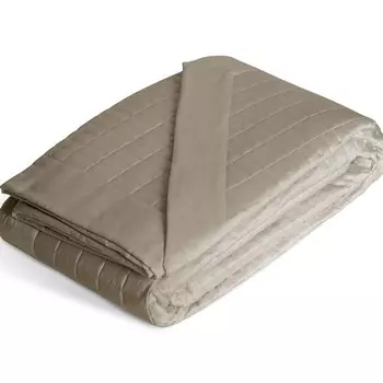 Легкое хлопково-сатиновое одеяло - Изумрудный Lisola, призма, двуспальный