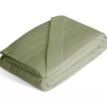 Легкое хлопково-сатиновое одеяло - Изумрудный Lisola, руппия, двуспальный