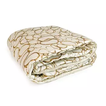 Легкое одеяло из хлопкового атласа с геометрическим узором - Jewel Lisola, корда