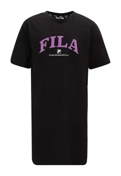 Легкое платье APPAREL LATHEN GRAPHIC TEE Fila, черный