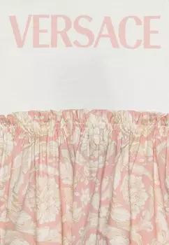 Легкое платье BABY DRESS POP LEGGERO BAROCCO KIDS LOGO Versace, белый