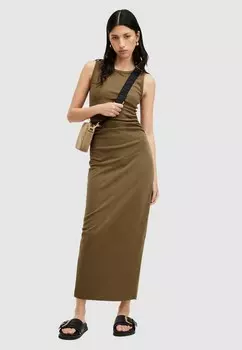 Легкое платье KATARINA DRESS AllSaints, оливково-зеленый