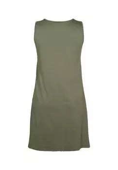 Легкое платье RMELLOSES MIT A-LINIE Zizzi, зеленый