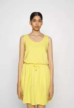 Легкое платье SLEEVELESS DAY DRESS Lauren Ralph Lauren, желтый
