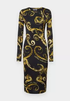 Легкое платье Versace, черный