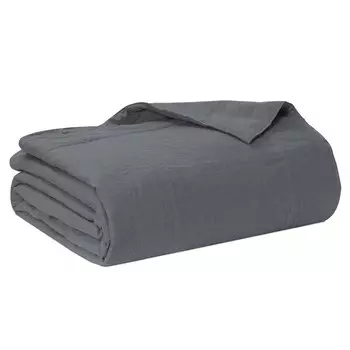 Легкое стеганое одеяло из чистого льна StoneWashed без глажки - Роскошь Lisola Stone, багио, Piazza e Mezza