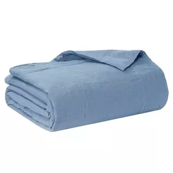 Легкое стеганое одеяло из чистого льна StoneWashed без глажки - Роскошь Lisola Stone, регулус, односпальный