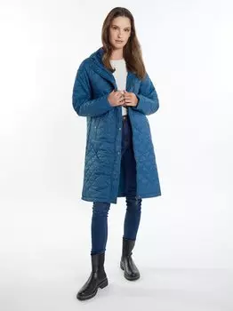 Легкое стеганое пальто Usha, синий