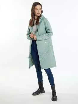 Легкое стеганое пальто Usha, зеленый