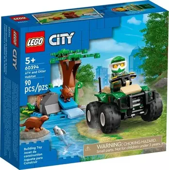 Lego 60394 Город — Квадрат I Среда обитания выдры