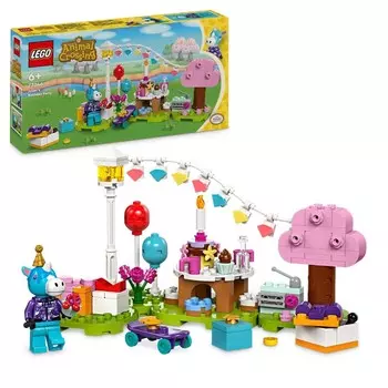 LEGO Animal Crossing, блоки, Лошадь Джулиан и его день рождения, 77046