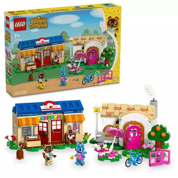 LEGO Animal Crossing, блоки, Ущелье Нука и дом Рози, 77050