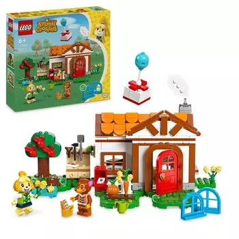 LEGO Animal Crossing, блоки, Визит Изабель, 77049