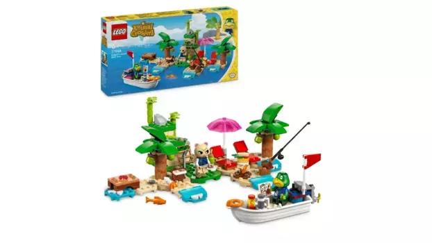 Lego Animal Crossing Экскурсия на лодке по Капитанскому острову