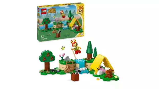 Lego Animal Crossing Развлечения Мимми на свежем воздухе
