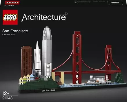 LEGO Architecture, блоки Сан-Франциско 21043