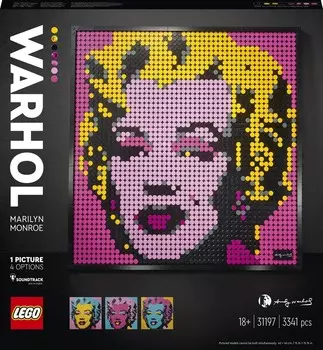 LEGO Art, блоки, Мэрилин Монро Энди Уорхола, 31197