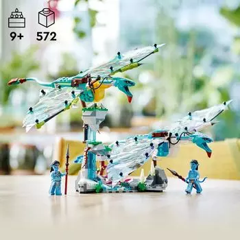 LEGO Avatar Jake & Neytiri’s First Banshee Flight 75572 Набор игрушек (572 шт.) LEGO
