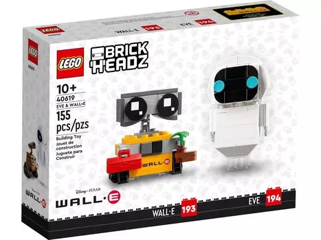 LEGO BrickHeadz 40619 ЕВА и ВАЛЛ-И