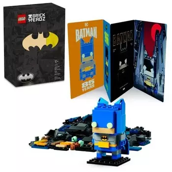 LEGO Brickheadz 40726 Бэтмен, ограниченная серия, посвященная 85-летию Бэтмена