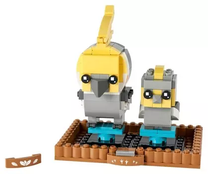 LEGO BrickHeadz, блоки, Какаду, 40481