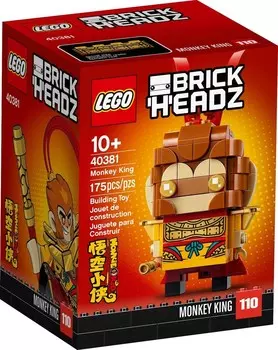 LEGO BrickHeadz, блоки, Король обезьян, 40381