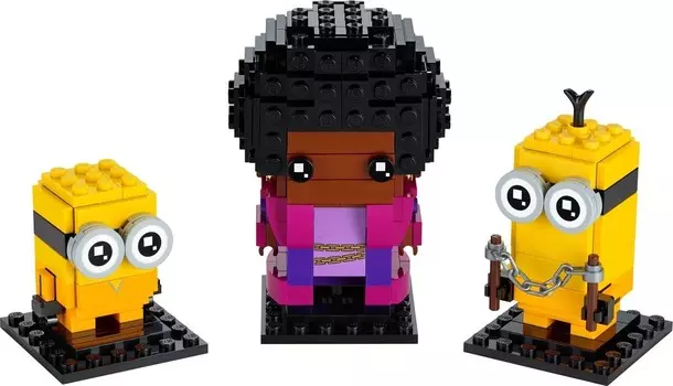 LEGO BrickHeadz, блоки, Миньоны Белль Боттом Кевин, 40421