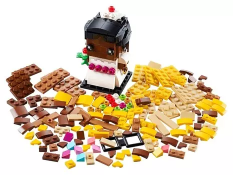 LEGO BrickHeadz, блоки, Невеста, 40383