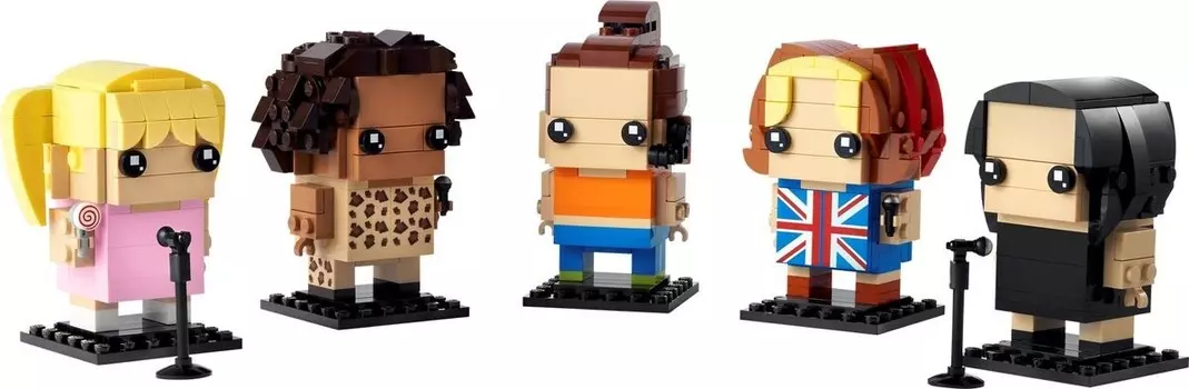 LEGO BrickHeadz, блоки, Spice Girls Tribute, 40548