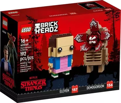 LEGO BrickHeadz, блоки, Stranger Things, Demogorgon I Eleven, 40549