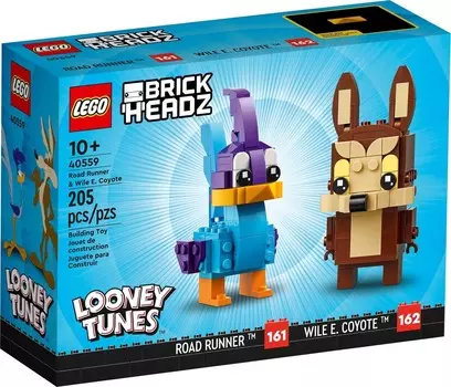 LEGO BrickHeadz, блоки, Страус Пендзивиатр и Койот, 40559
