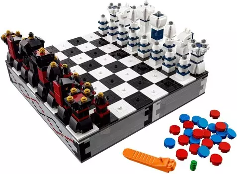 LEGO Chess, блоки, Набор шахмат, 40174